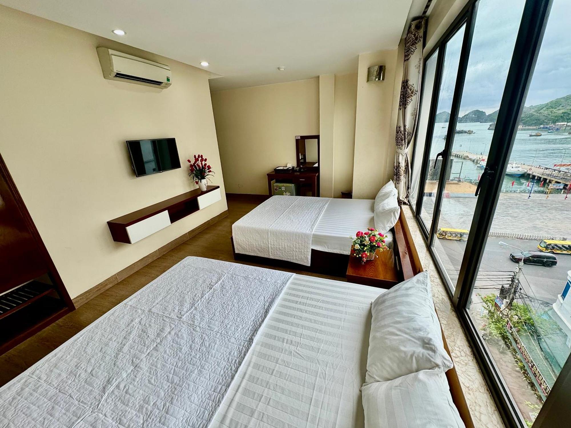 Thang Long Hotel Chan Chau Bagian luar foto