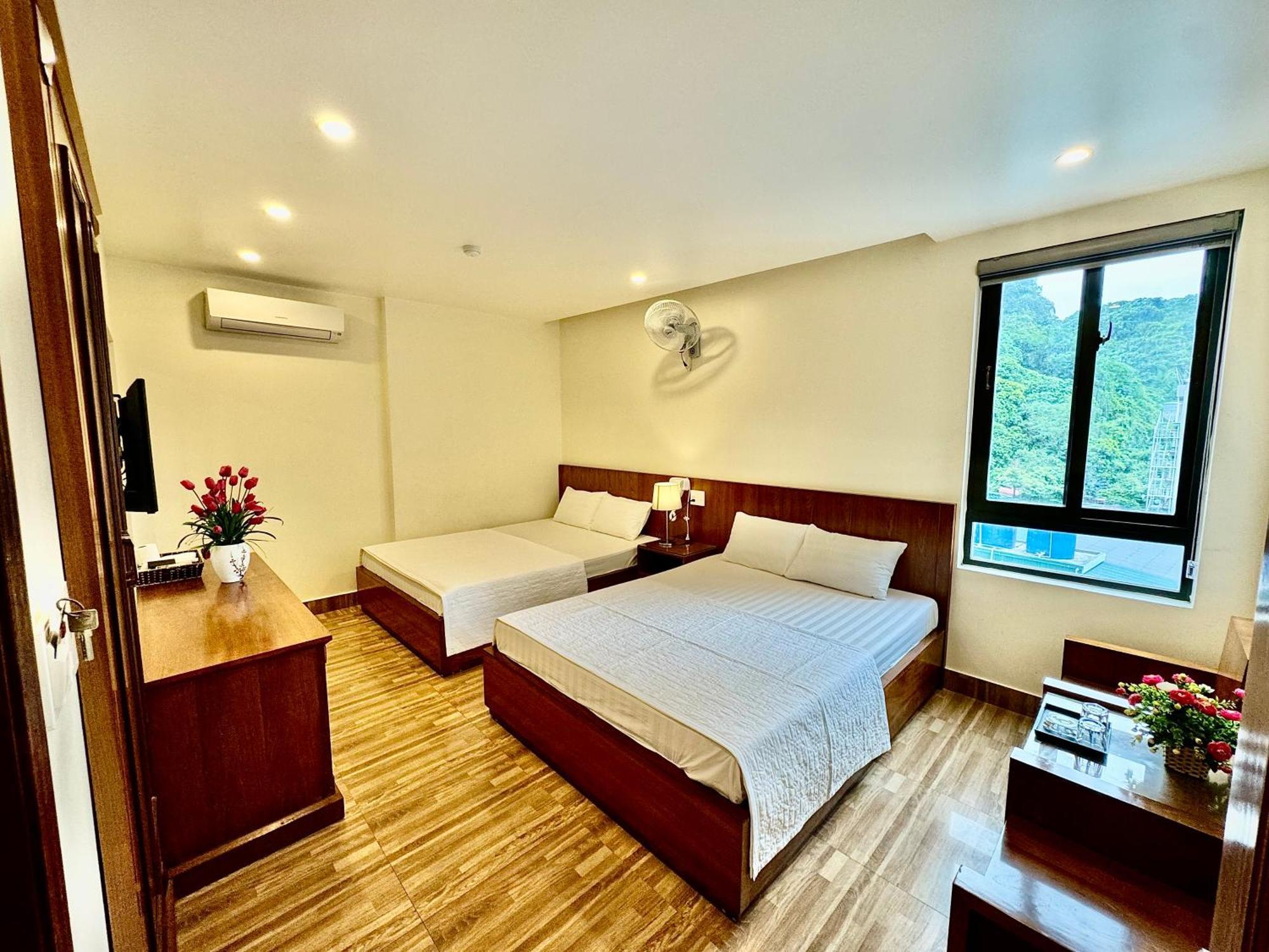 Thang Long Hotel Chan Chau Bagian luar foto