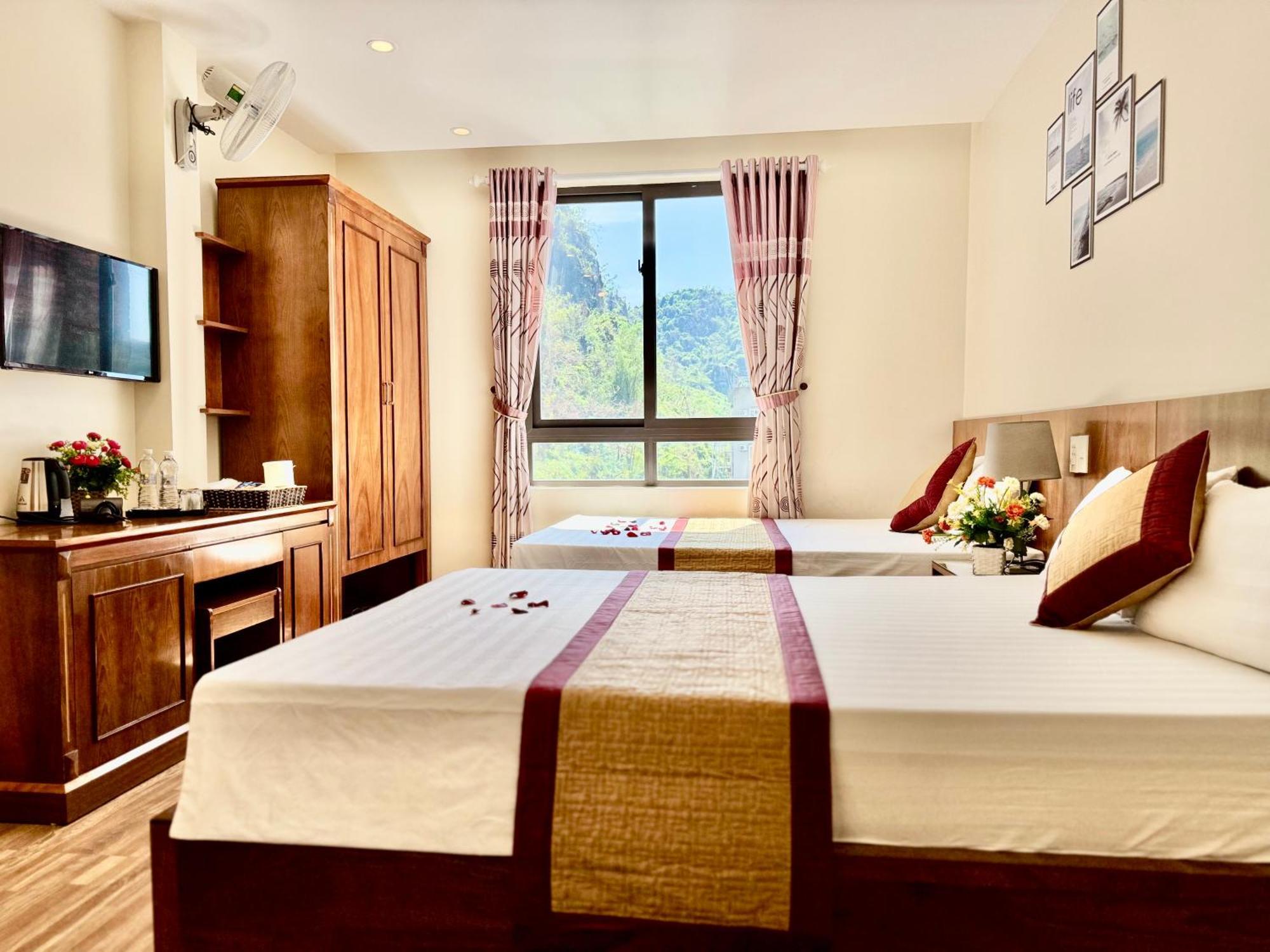Thang Long Hotel Chan Chau Bagian luar foto
